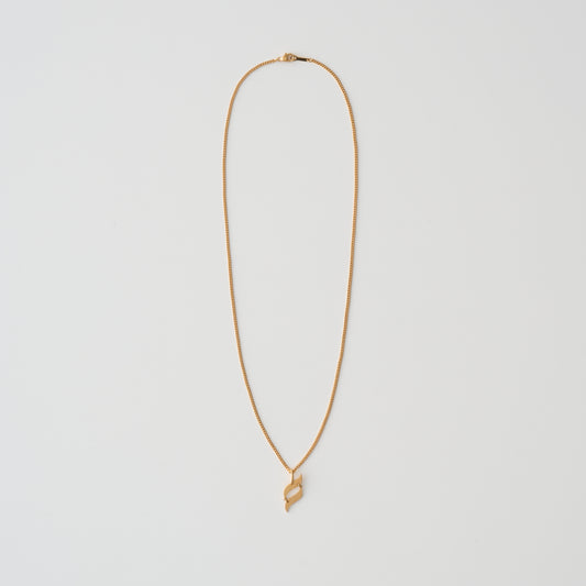 S LOGO NECKLACE